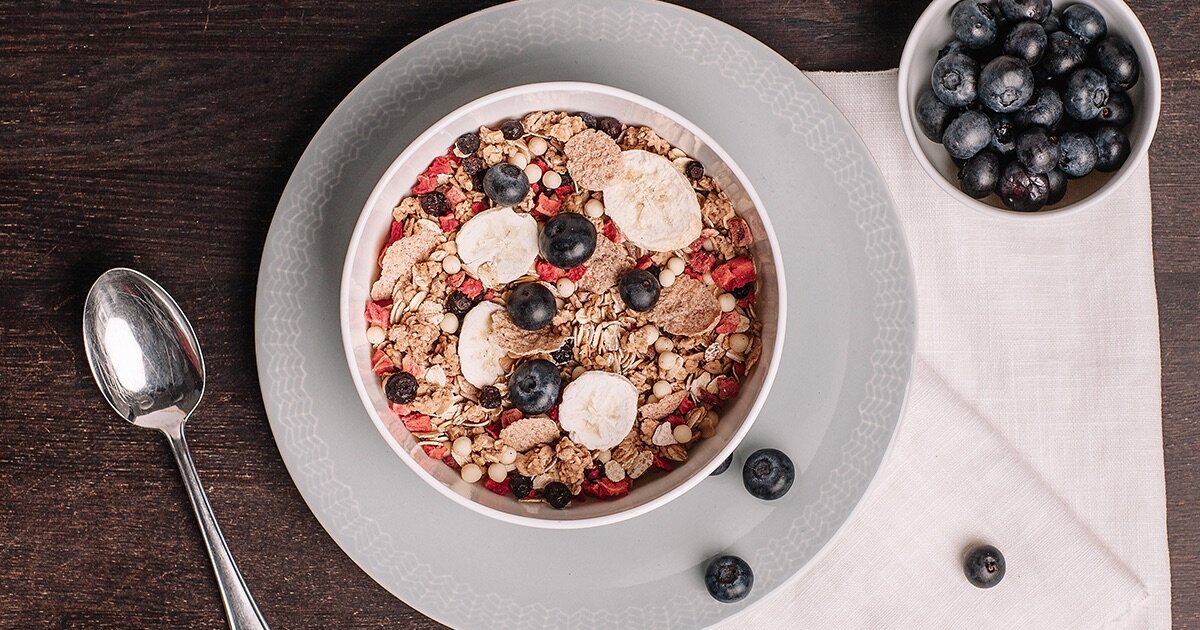 Müsli mit Blaubeeren 100% bio | mymuesli